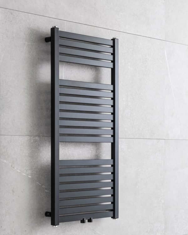 Solis Handdukstork Svart 450 mm (REA)