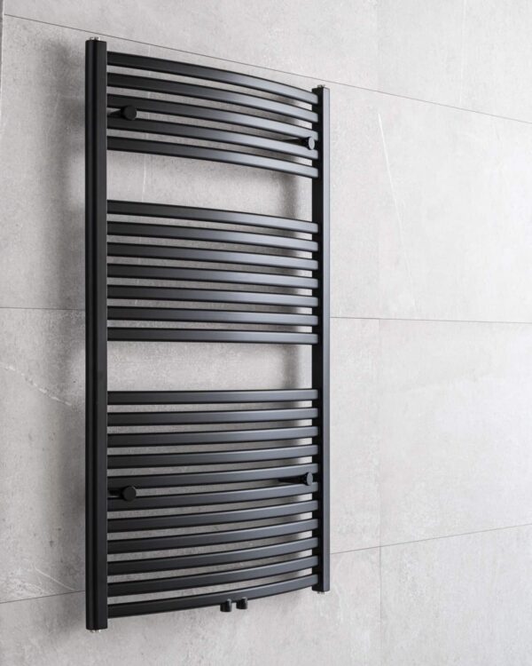 Pax Handdukstork Svart 750 mm (REA)