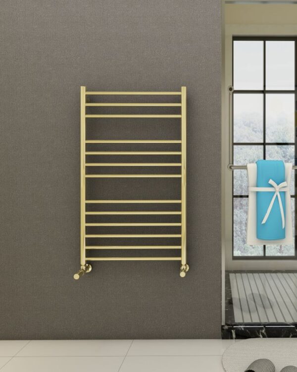 Luxor handdukstork 500x1000 borstad mässing