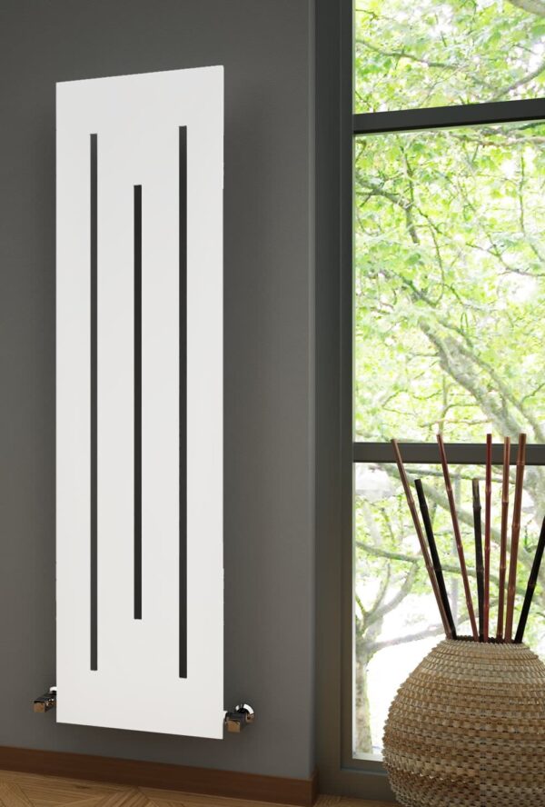 Linje Vertikal Element Vit