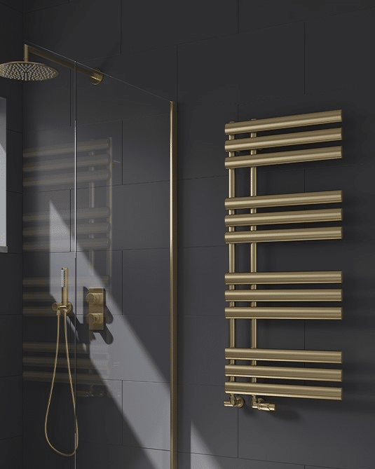 Chisa Handdukstork i borstad mässing5