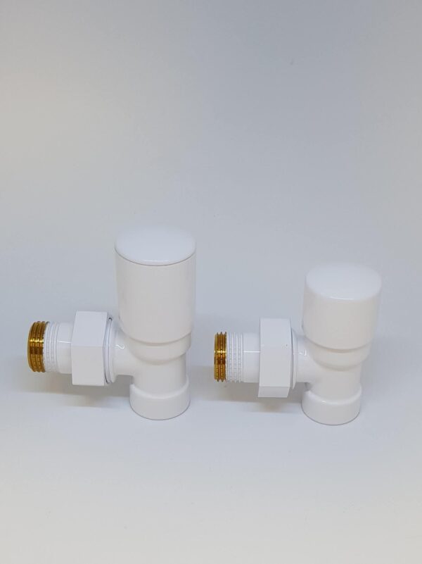 Reina portland vinklad ventilset i vitt