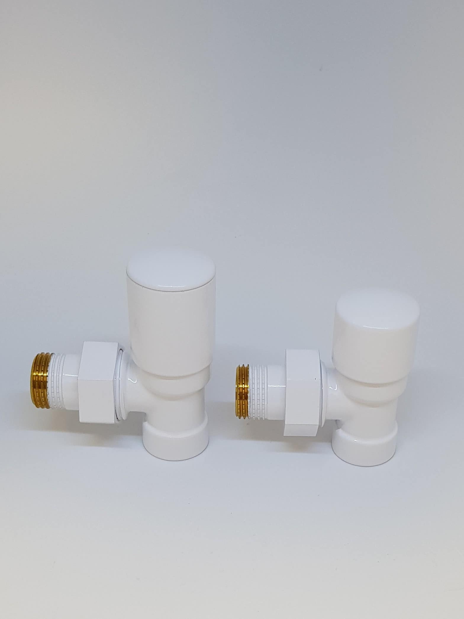 Reina portland vinklad ventilset i vitt