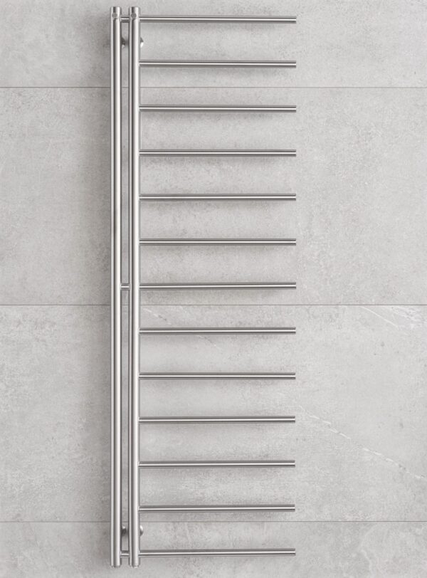 Apollo handdukstork i borstat stål