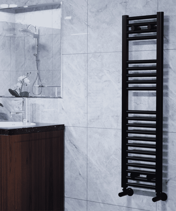 Titan Håndklædetørrer 300x1200 Sort