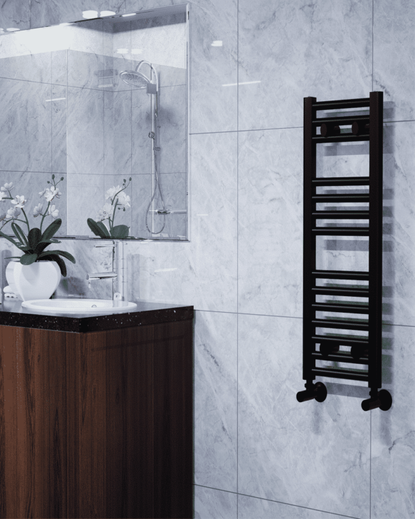 Titan Håndklædetørrer 300x800 Sort