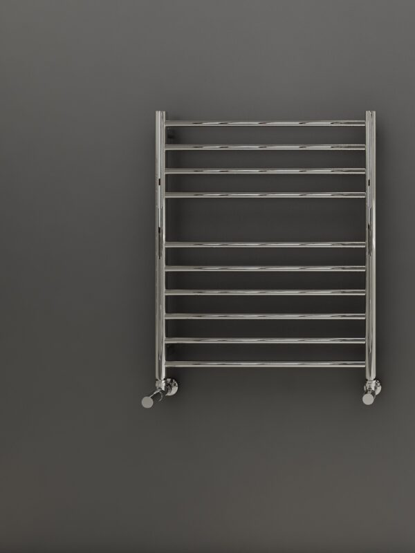 Luxor håndklædetørrer 600x720 rustfri stål