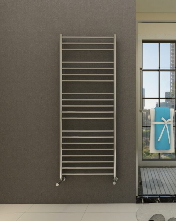 Luxor handdukstork 600x1500 borstat rostfritt stål