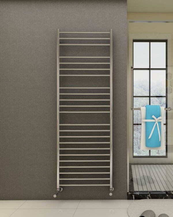 Luxor handdukstork 600x1700 borstat rostfritt stål