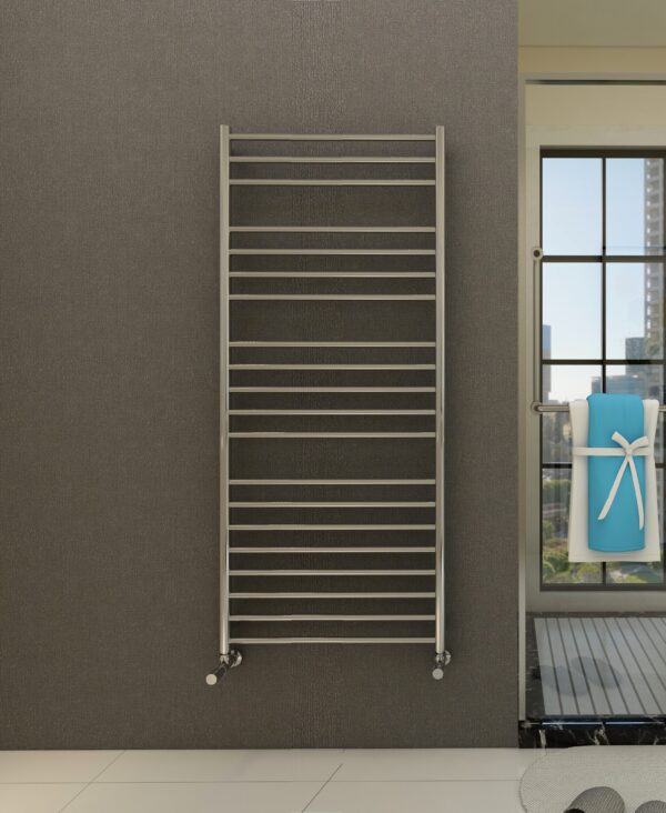 Luxor handdukstork 700x1500 borstat rostfritt stål