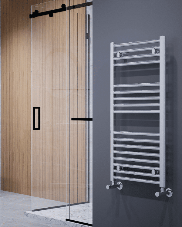 Titan handdukstork 400x1000 krom