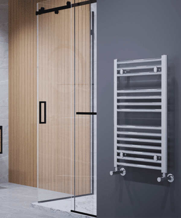 Titan handdukstork 400x800 krom