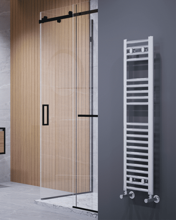 Titan handdukstork 300x1200 krom