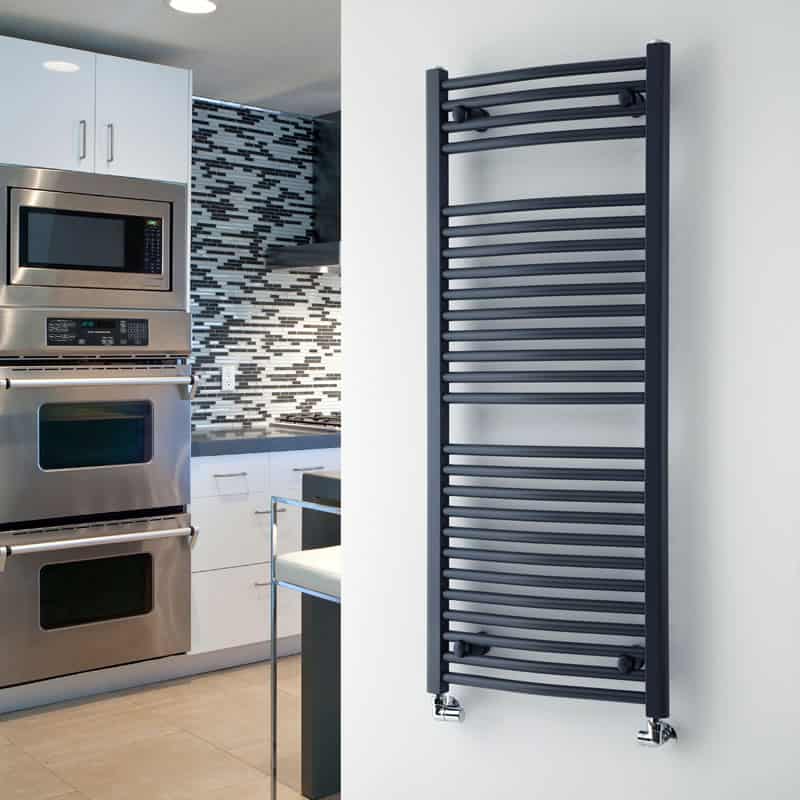 500/1200 SVART OVAL HANDDUKSRADIATOR-3271