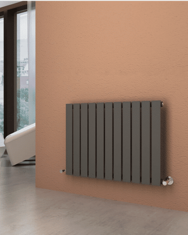 Flat horisontell Single Element i antracitgrå