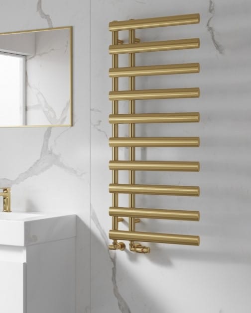 Handdukstork Grace Brushed Brass