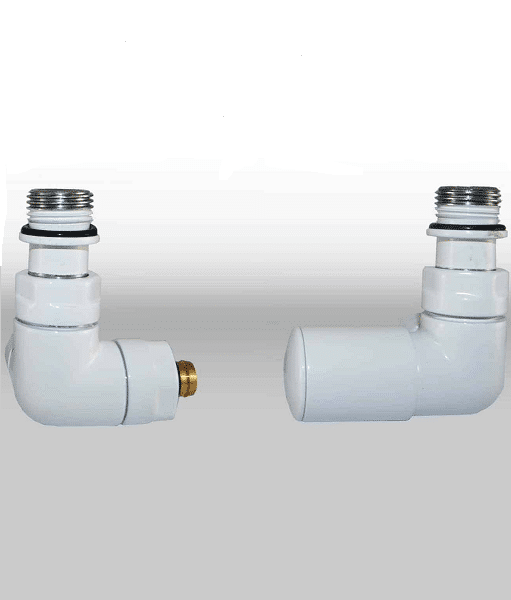 Torino hörnventilset i vitt