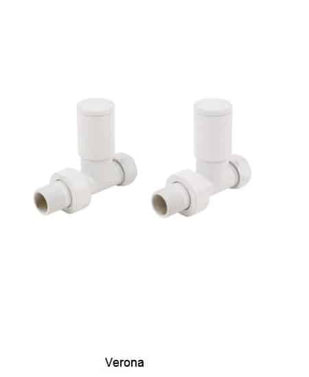 Reina portland rak ventilsats i vitt