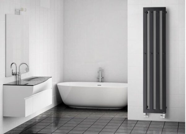 ZEUS 325/1500 SVART HANDDUKSRADIATOR -4816