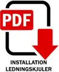 dold installationskabel 